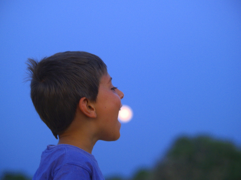 ora mi mangio la Luna