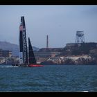 ORACLE Team vor Alcatraz