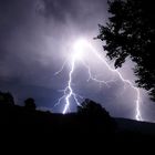 Orage Alpes du sud.