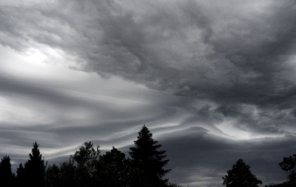 Orage en approche