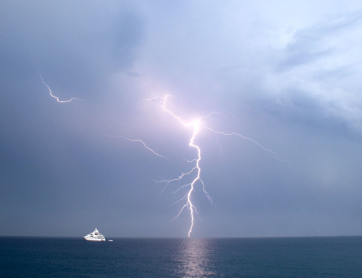 Orage en Méditerranée