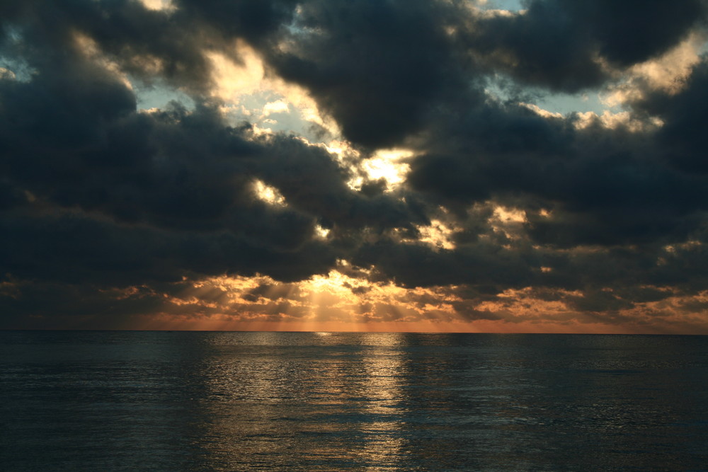 Orage en méditerranée