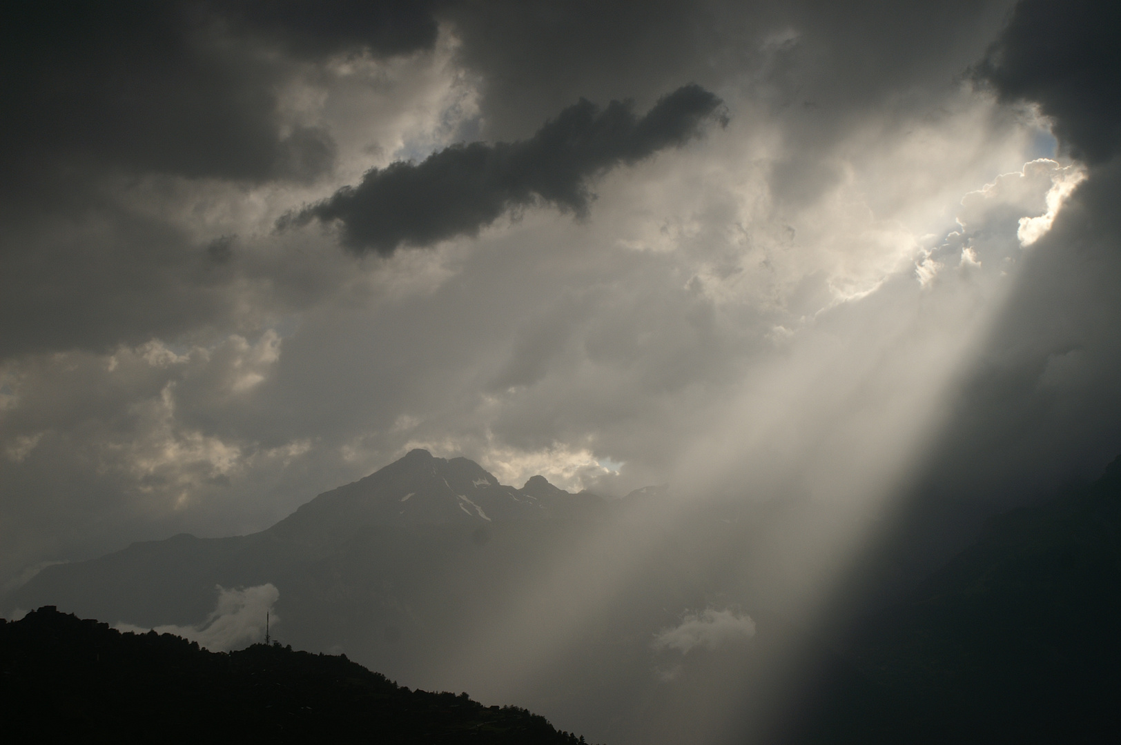 Orage en vue