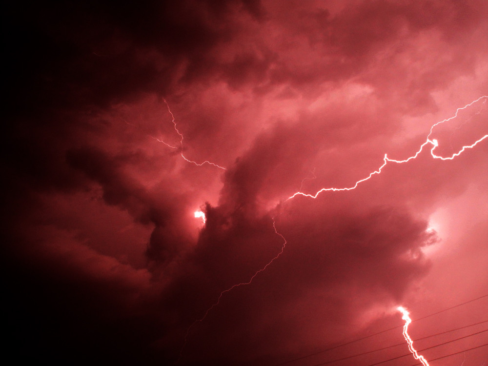 Orage - Rabat, Maroc