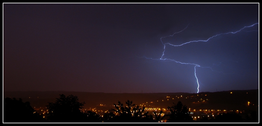 Orage sur Amay