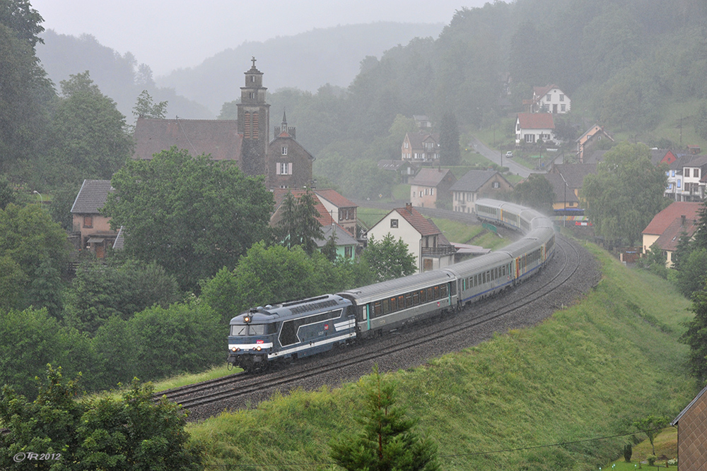 Orage sur les Vosges du Nord