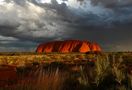 orage sur l'uluru von Odette LEFEBVRE