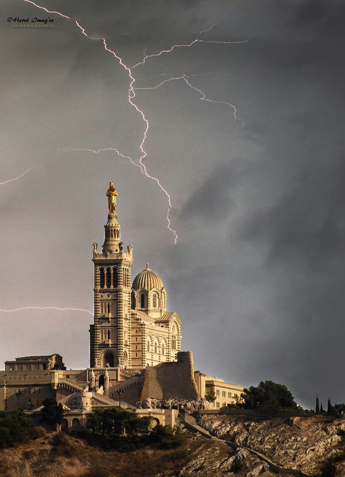 Orage sur Marseille !