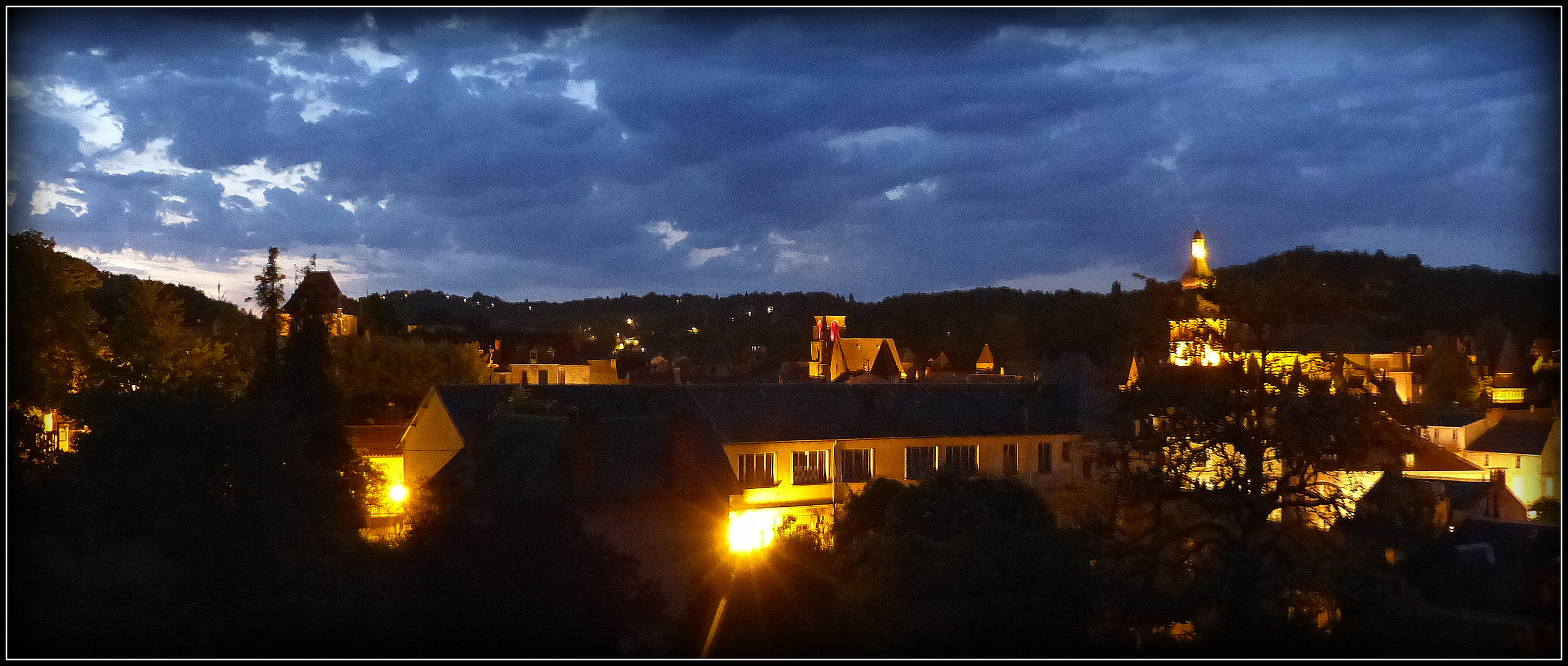 Orage sur Sarlat 