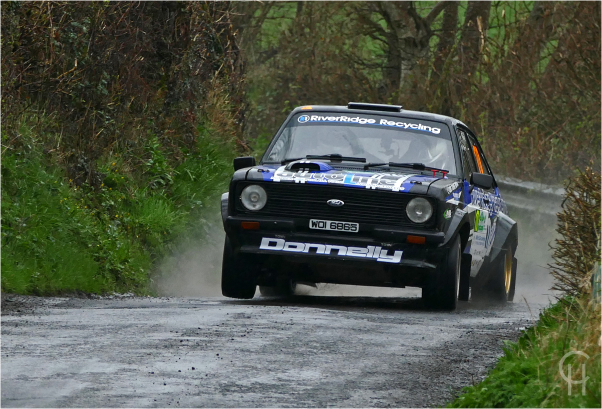 Oran Donnelly / Paul Hughes - Circuit of Ireland Rally - Ford Escort MK 2   