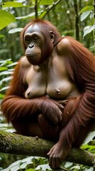 Orang-Utan Weibchen