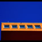 Orange and blue