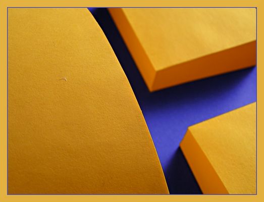 orange / blau (abstrakt)