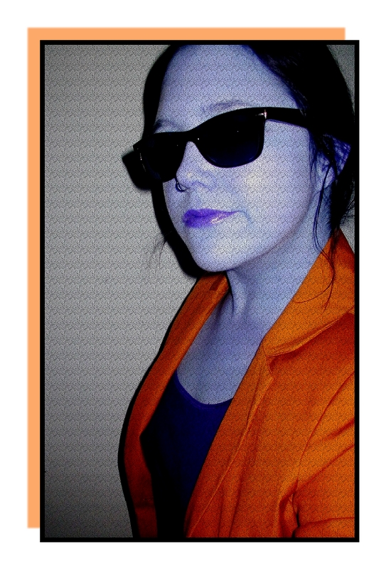 / Orange & Blue..... /