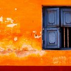 orange building w/ window