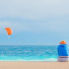 Orange Cap and Kite