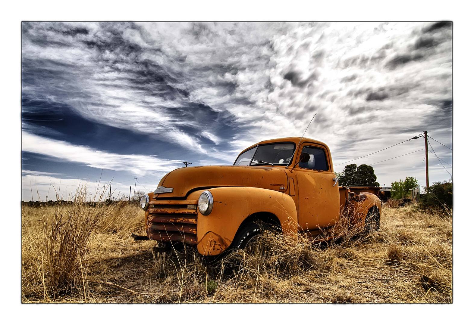 Orange Chevy