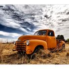 Orange Chevy