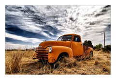 Orange Chevy