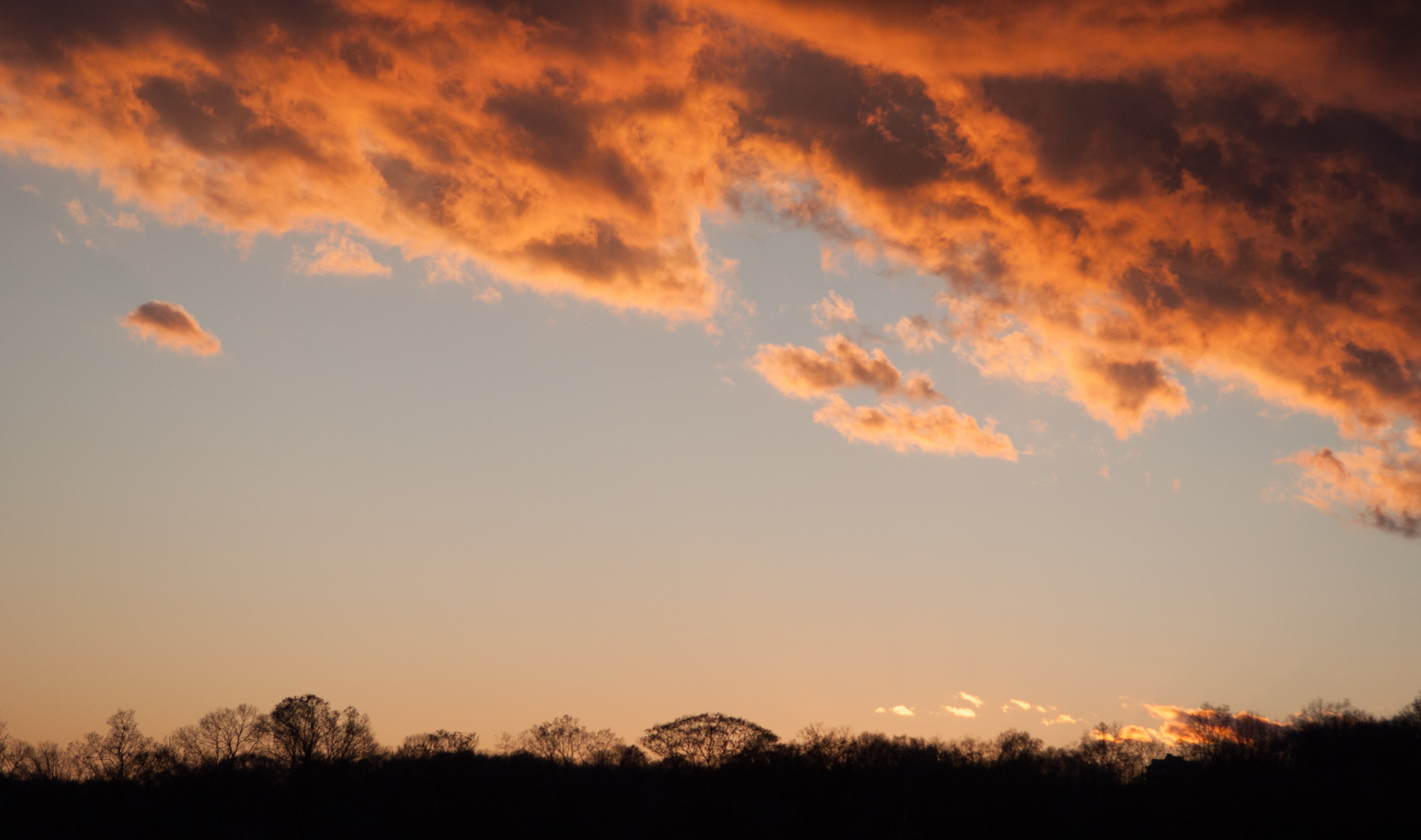 Orange Clouds