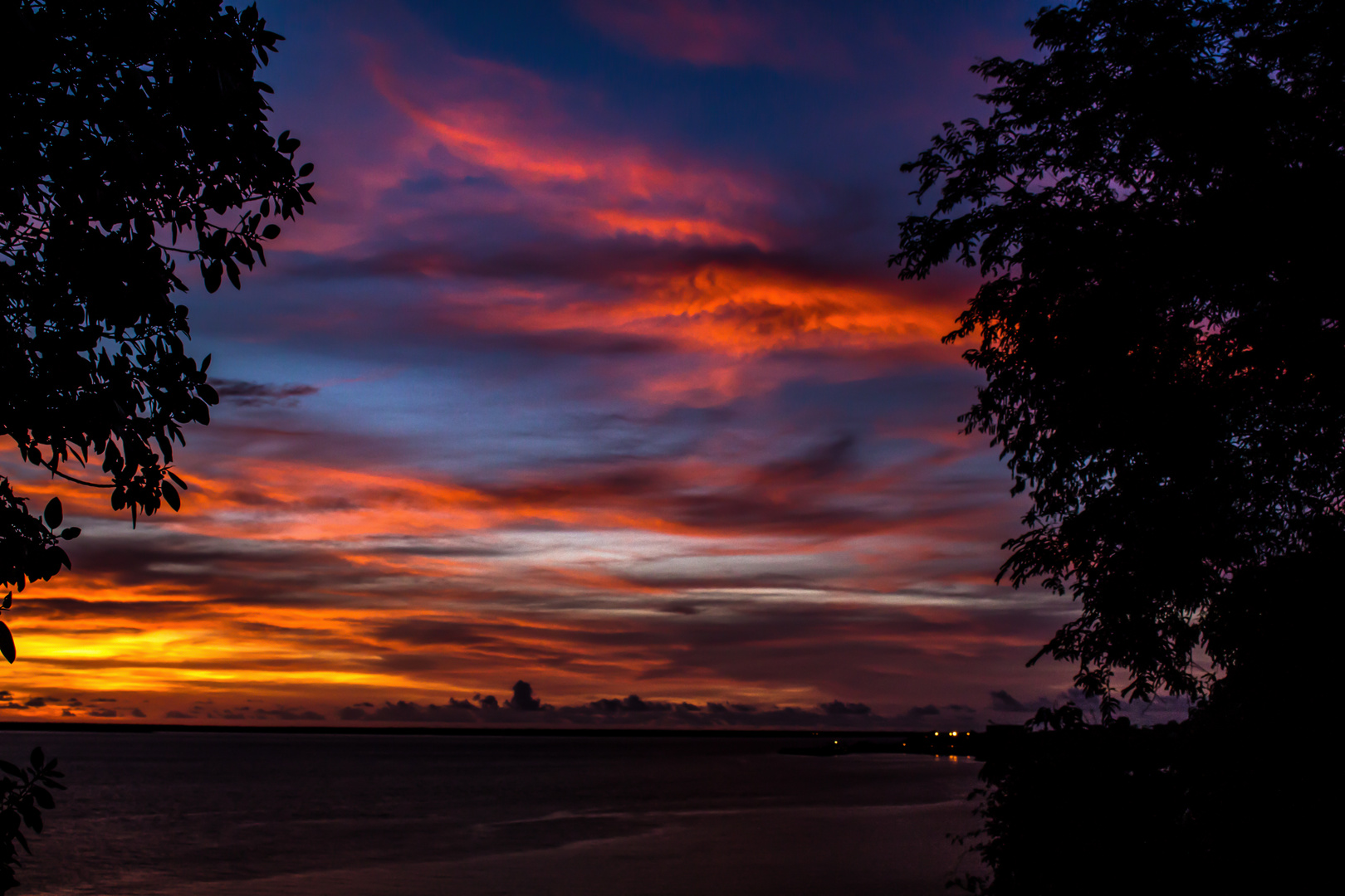 Orange Clouds II