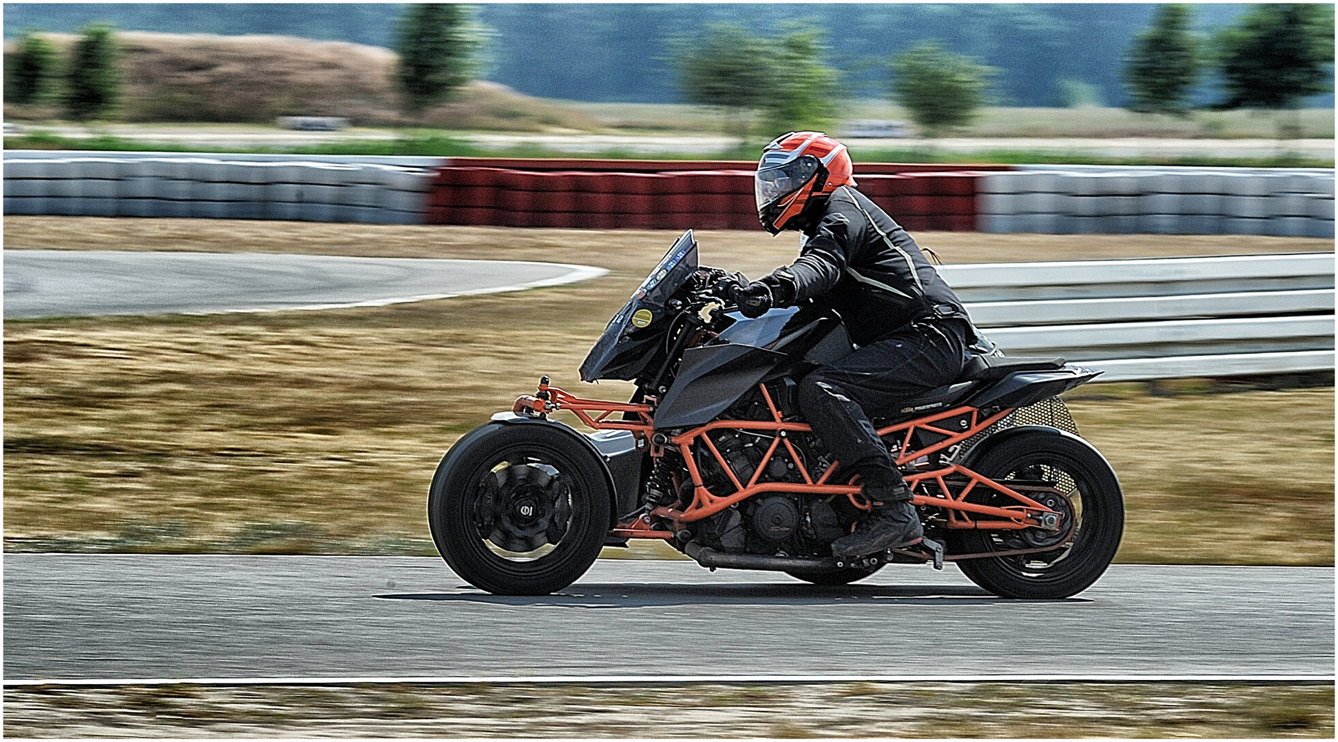 Orange die Farbe von KTM