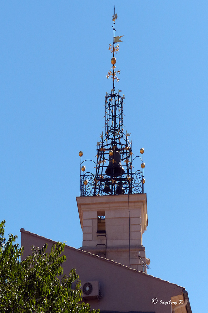 Orange - ein ungewöhnlicher Glockenturm -