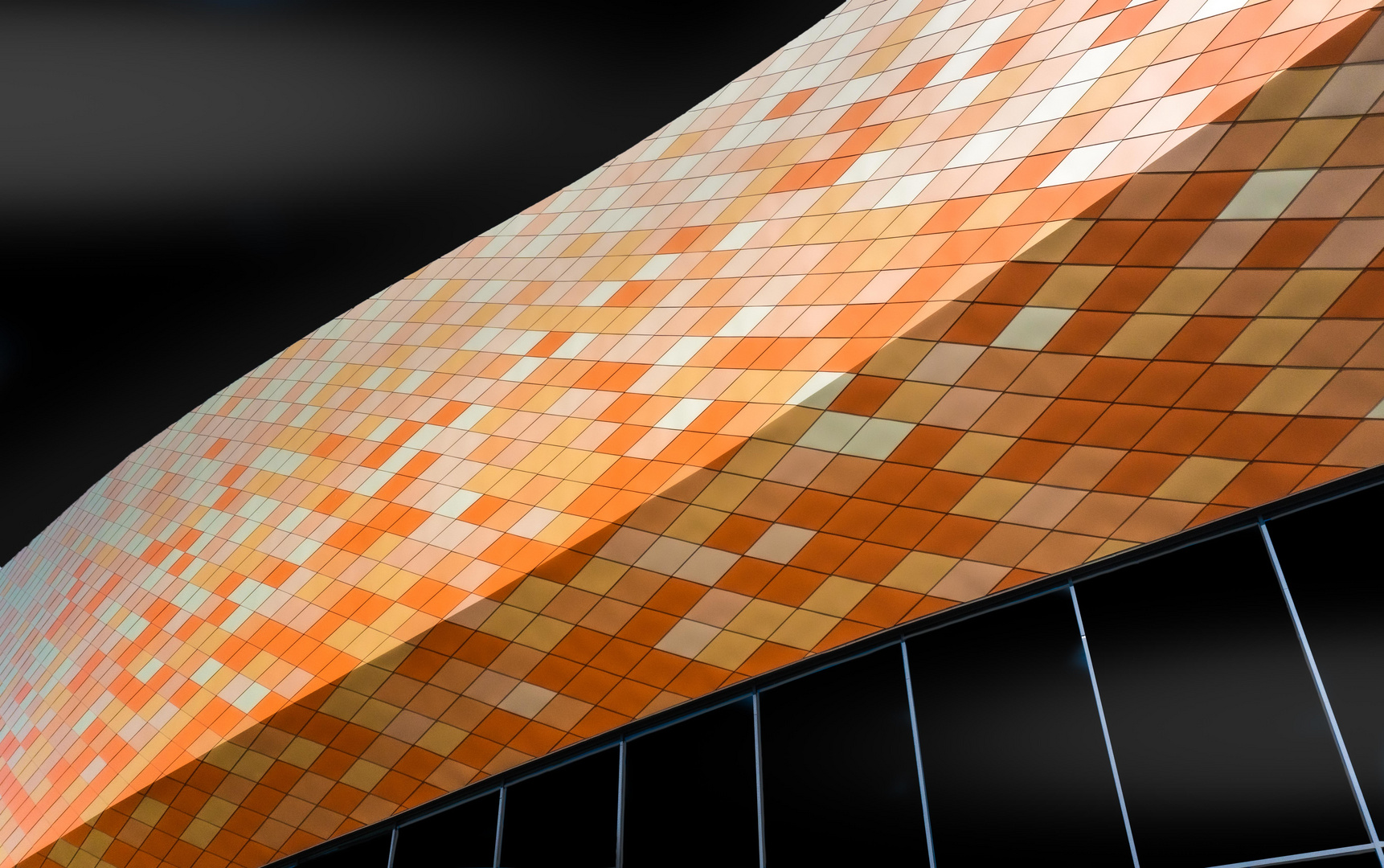 Orange Fassade