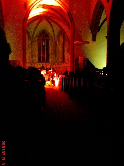 orange four in church 1