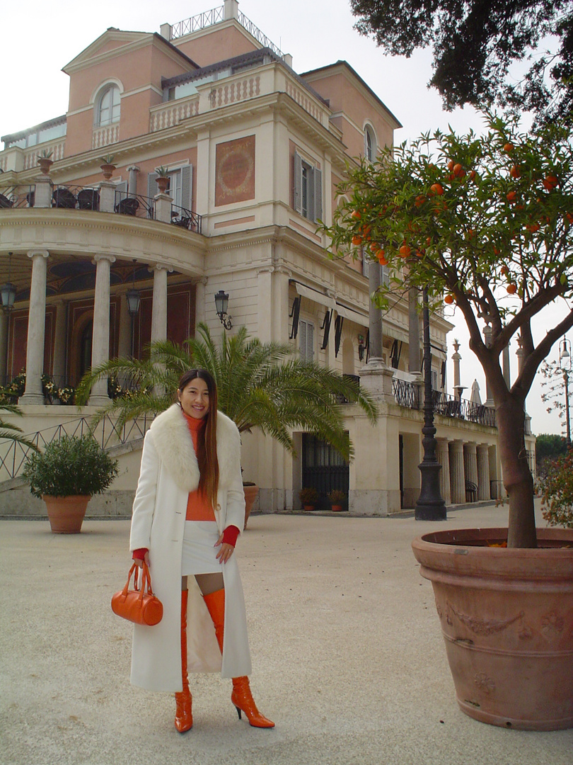 Orange fruit in Rome