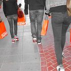 orange shopping