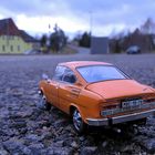 Orange Skoda 110R in Kühnhaide