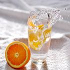 Orange splash