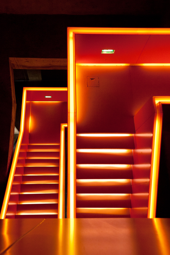 orange stairs part seven