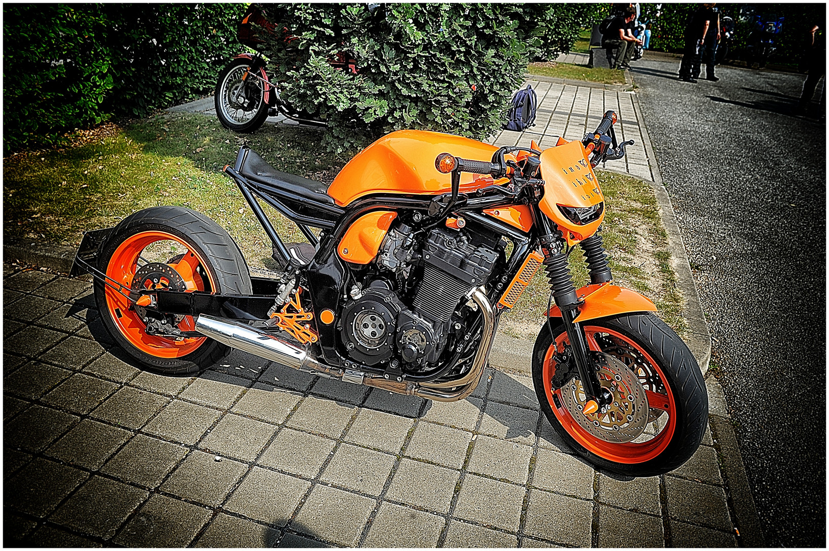 Orange Streetfighter