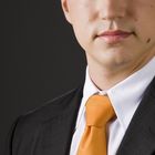 Orange Tie