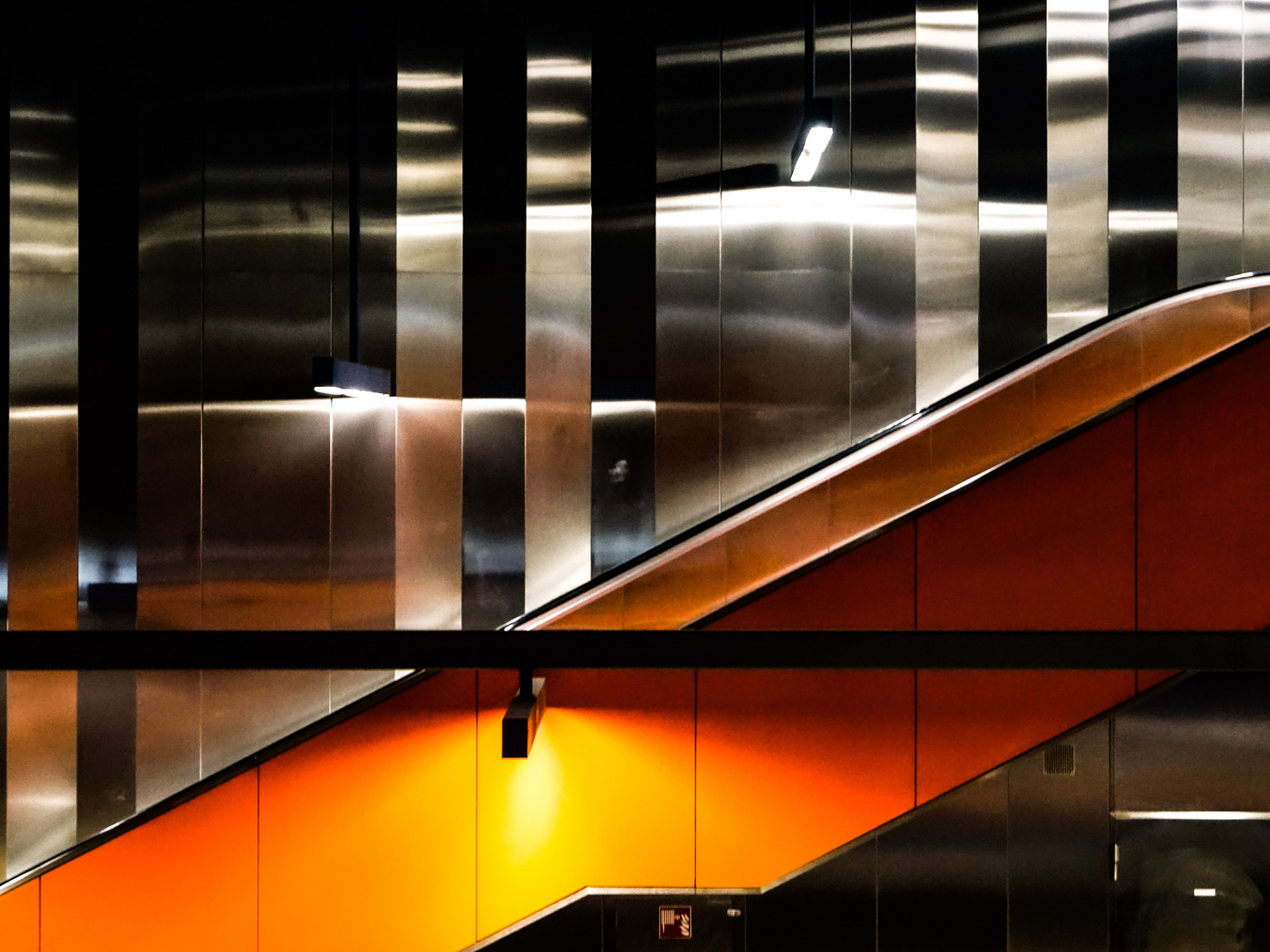 Orange tube station