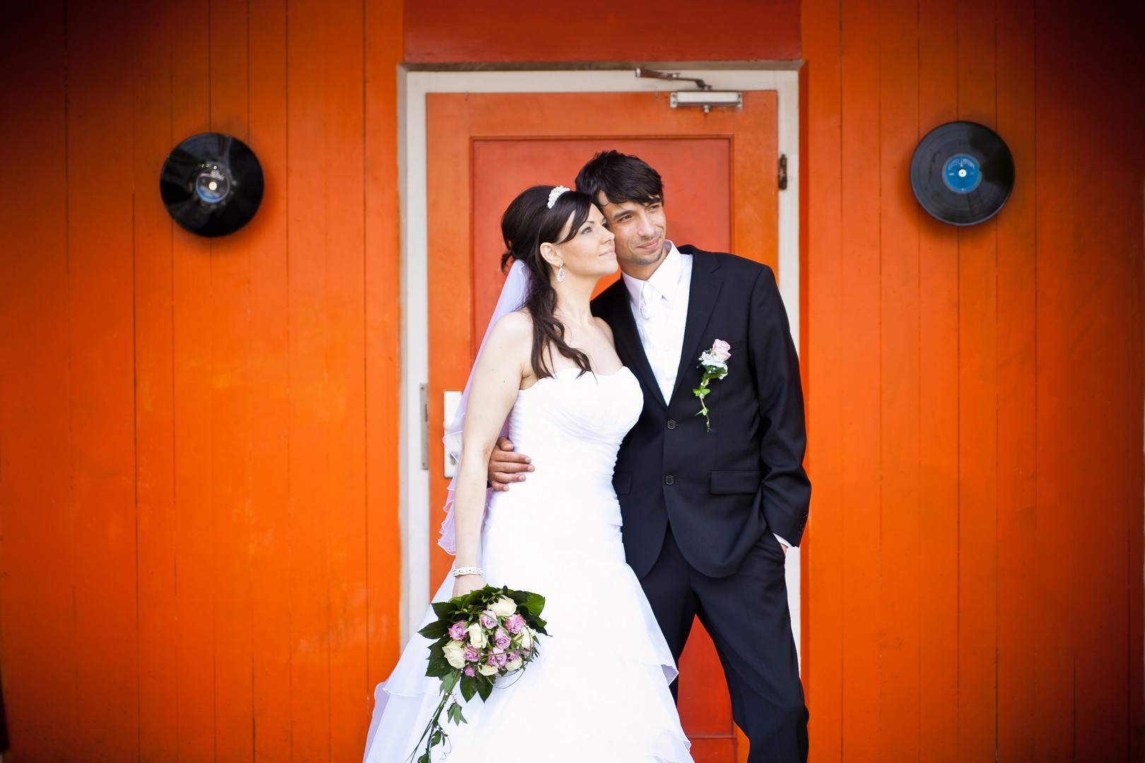 Orange-Wedding