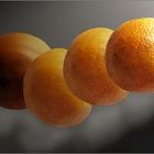 Orangen im All.