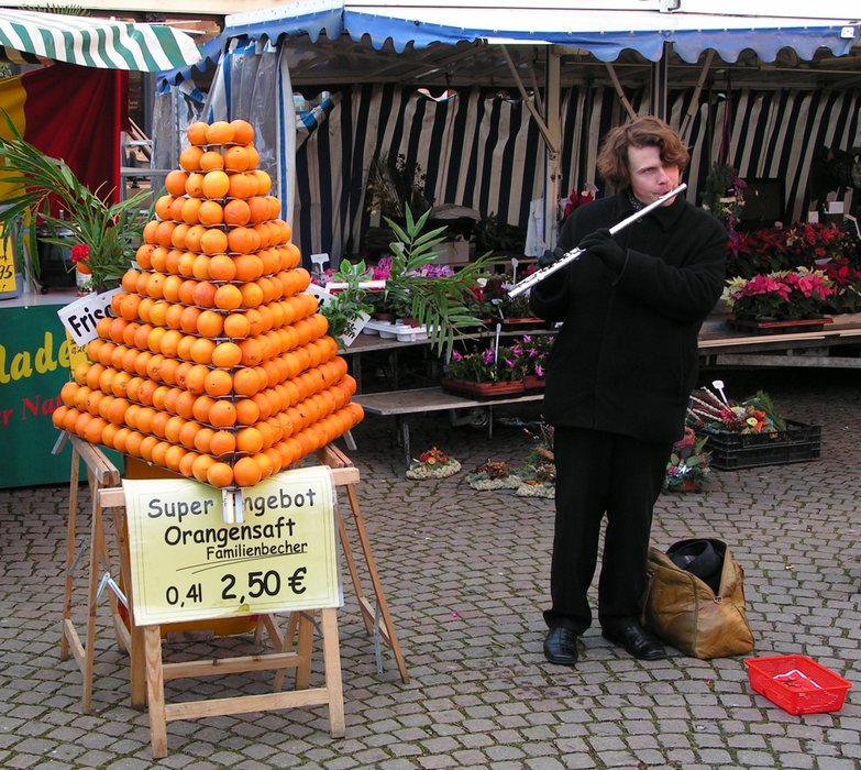 orangen mit musik