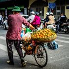 Orangen-Transport