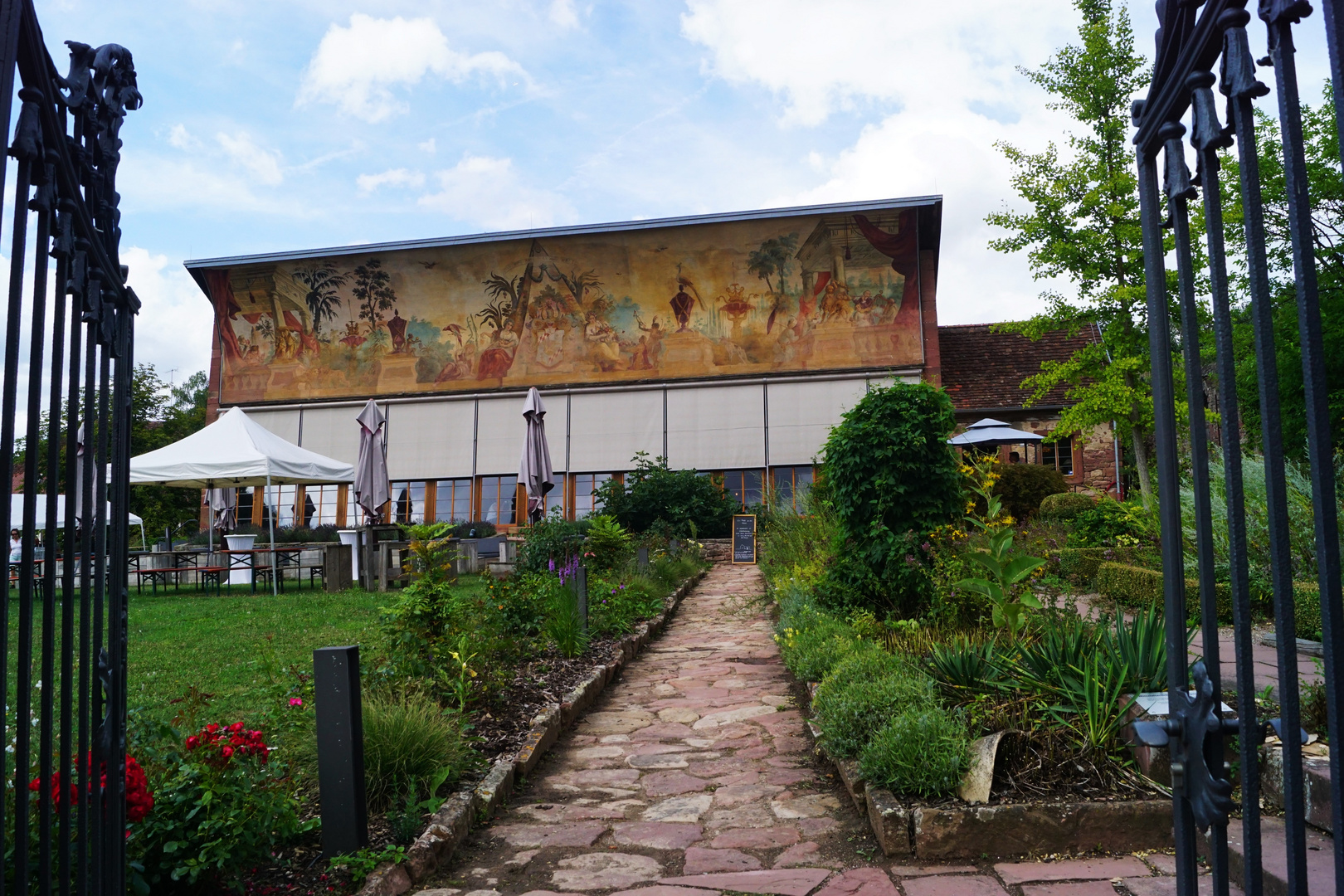 Orangerie am Kloster Bronnbach.