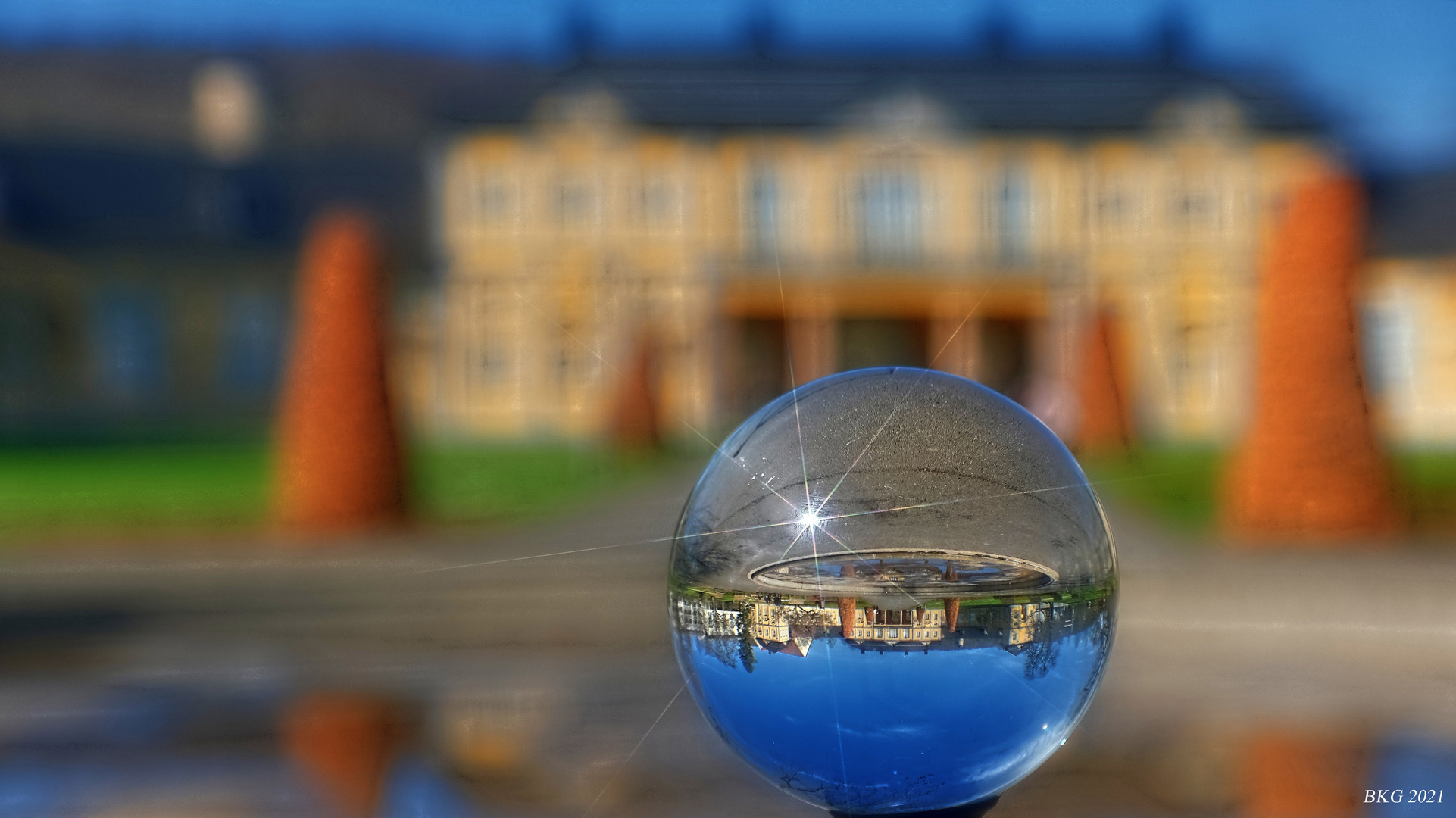 Orangerie Gera im Frühling 