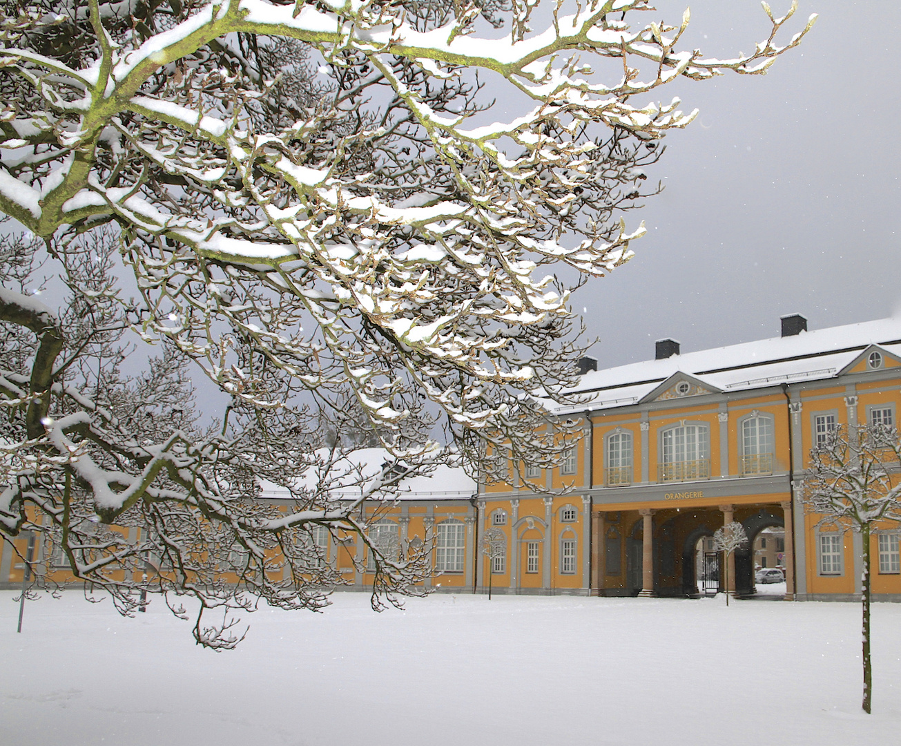 Orangerie im Küchengarten Gera