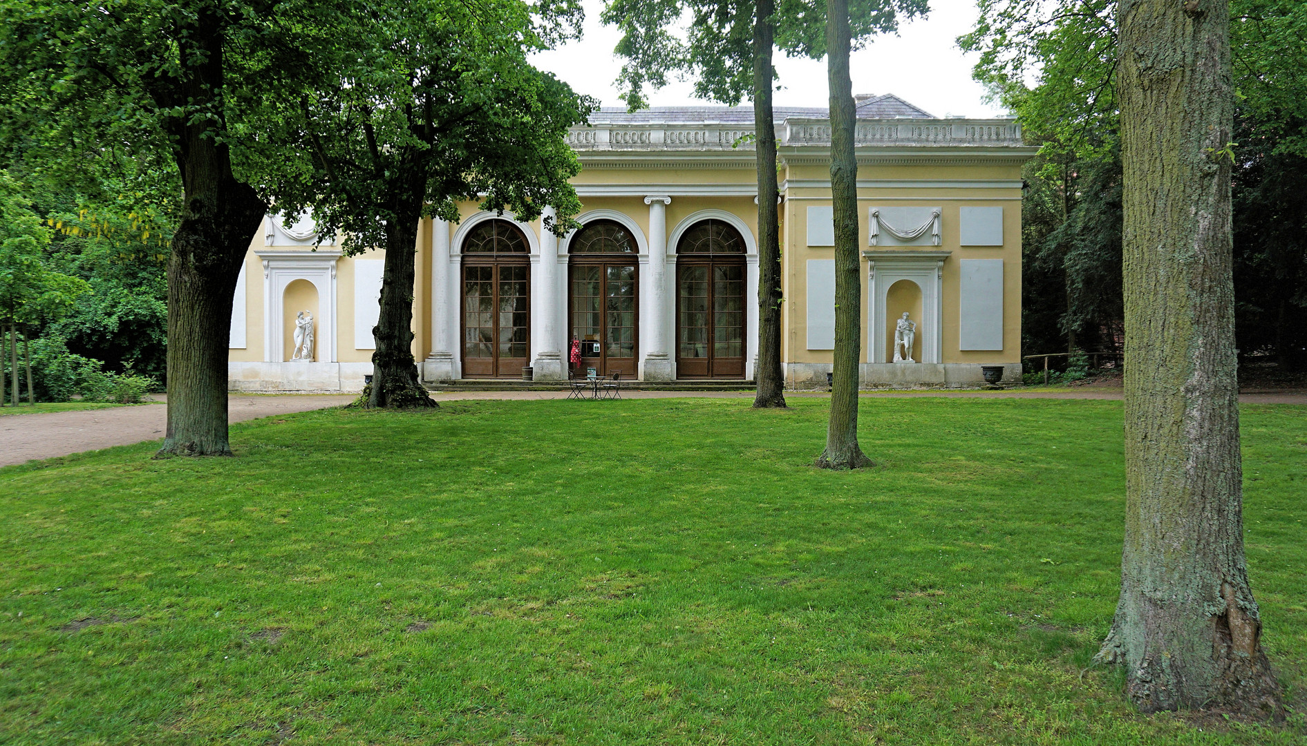 Orangerie im Park von Schloss Wörlitz