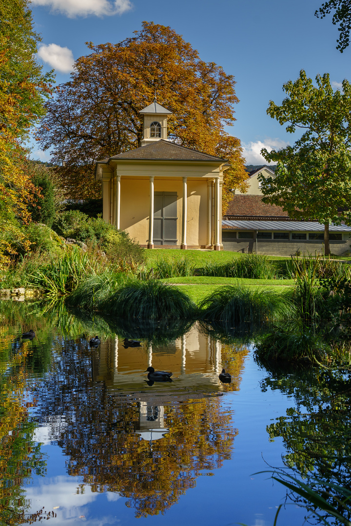 Orangerie im Sarasinpark in Riehen