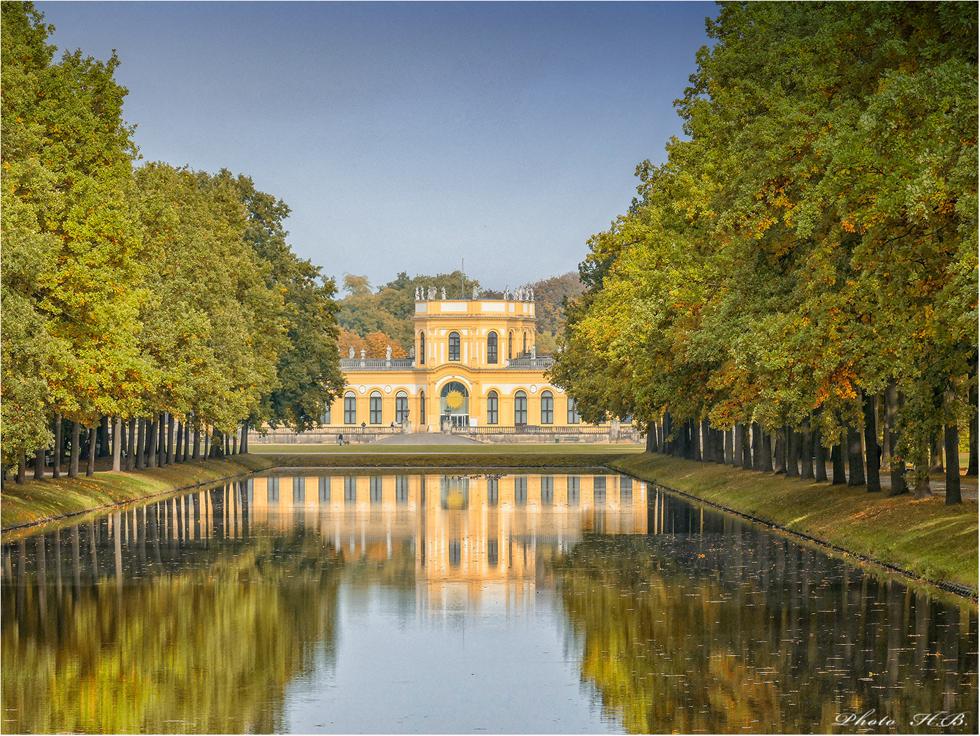 Orangerie in der Karlsaue in Kassel...