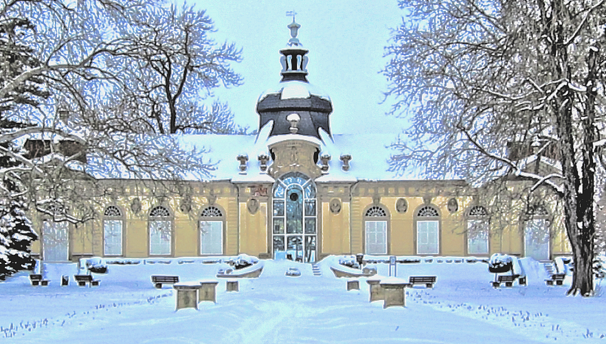 Orangerie in Meuselwitz Dez.2010