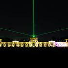 Orangerie und die Laserinstallation Laserscape