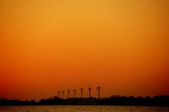 Oranje, Sonnenuntergang am Eiselmeer